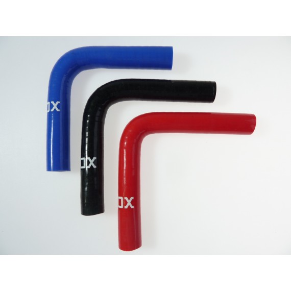 Codo silicona 90° - diámetro interior 10 mm - longitud 100 mm