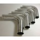 Codo aluminio soldable 90° diámetro exterior 48 mm longitud 140 mm