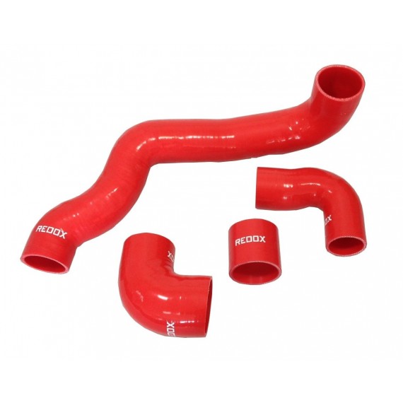 Kit 4 mangueras silicona turbo/intercooler REDOX para Lancia Delta HF HPE 2.0 16V Turbo 1995-1998