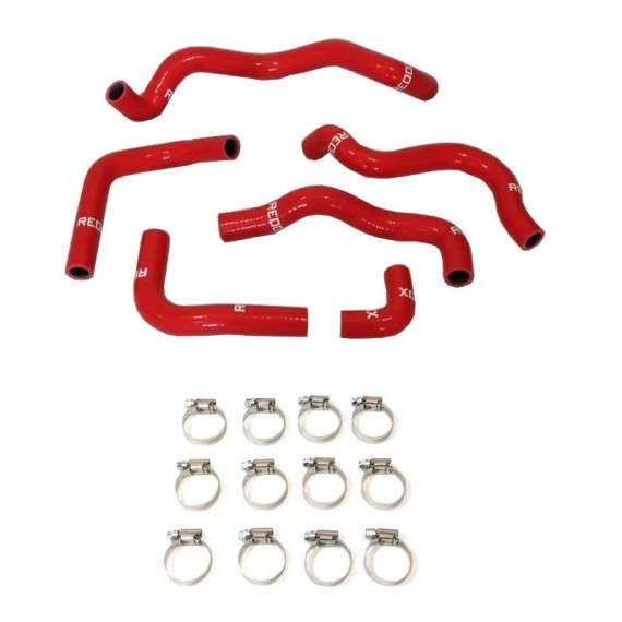 Kit 6 manguitos silicona aceite LANCIA Delta HF HPE 2.0 16V Turbo 193 cv 1995-1998 (FVMQ interior) - REDOX