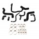 Kit 9 manguitos silicona refrigeracion LANCIA Delta HF Integrale 2.0 16V Turbo 200 cv 831 1989-1994 — REDOX