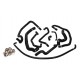 Kit 10 manguitos silicona refrigeracion PEUGEOT 405 MI16 1.9 16V XU9J4 160 cv 1987-1992 — REDOX