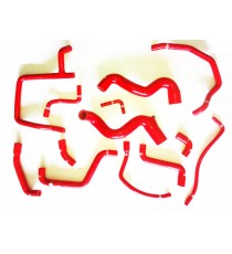 kit 13 manguitos agua silicona por RENAULT R21 2.0 Turbo