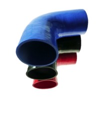 Codo silicona 90° - diámetro interior 102 mm - longitud 125 mm