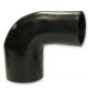 Reductor silicona codo 108° Ø55-62 mm L168x80 mm capa interna FVMQ - RDX55-62C108L168x80H