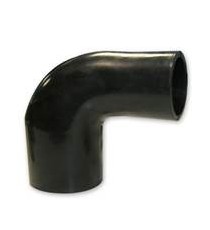 Reductor silicona codo 108° Ø55-62 mm L168x80 mm capa interna FVMQ - RDX55-62C108L168x80H