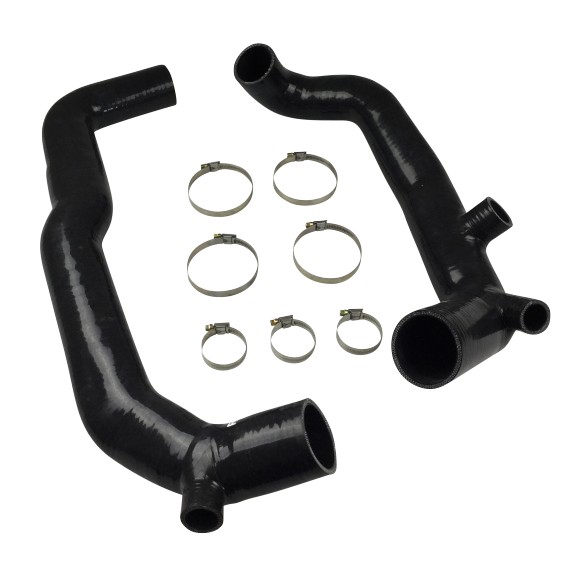 Kit 2 Mangueras Admisión Turbo Silicona 51mm REDOX para BMW N54B30 - 135i 1M 335i 535i Z4