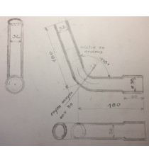 Conector silicona 3 vías Ø14 mm - distancias 130/150 mm - negro