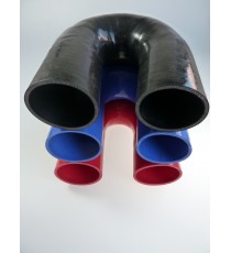 85mm - Codo 180 ° de silicona - REDOX