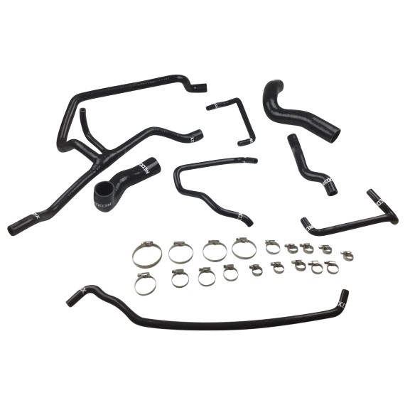 Kit 8 mangueras de agua de silicona REDOX BMW E36 325i M50B25 (radiador con vaso de expansión integrado)