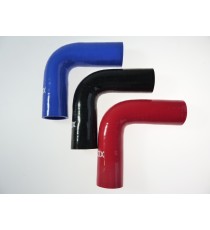 Codo silicona 90° - diámetro interior 38 mm - longitud 100 mm