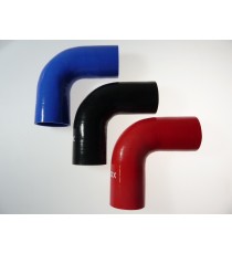 Codo silicona 90° - diámetro interior 57 mm - longitud 100 mm