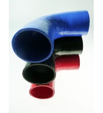 Codo silicona 90° - diámetro interior 95 mm - longitud 125 mm