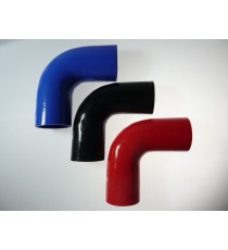 Codo silicona 90° - diámetro interior 80 mm - longitud 125 mm