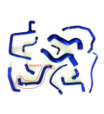 Kit 13 mangueras de agua de silicona RENAULT R21 2.0 TURBO - REDOX