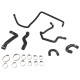 Kit 2 mangueras de aire de silicona REDOX ALFA ROMEO 159 SW 2.0 JTD 170cv