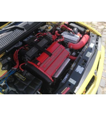 Kit 4 manguitos silicona sobrealimentación turbo/intercooler LANCIA Delta HF HPE 2.0 16V Turbo 1995-1998 (capa interna FVMQ)