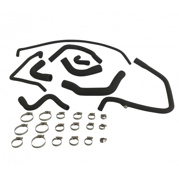Kit 9 manguitos silicona agua PEUGEOT 205 GTI 1.6 105 cv / 1.9 130 cv primera fase