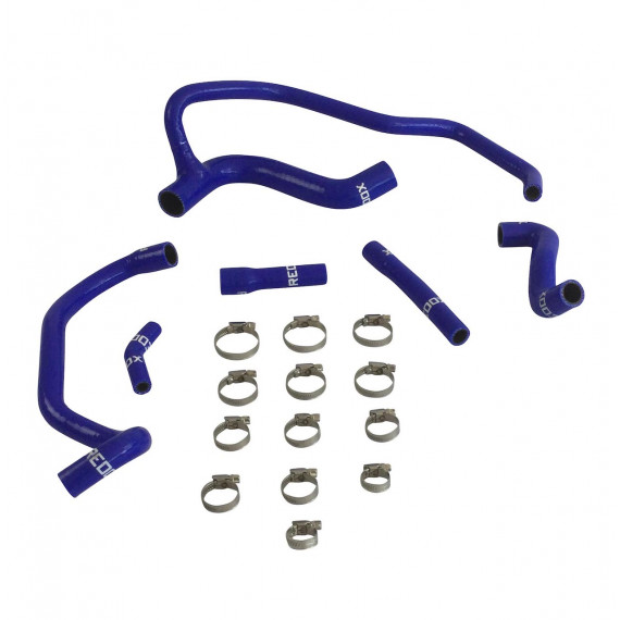 Kit 6 manguitos silicona aceite PEUGEOT 405 MI16 1.9 16V XU9J4 160 cv 1987-1992 FVMQ interno — REDOX