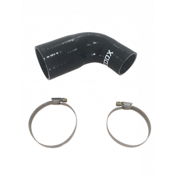 Manguera superior radiador silicona Massey Harris Pony 820 TM - Motor Peugeot 203