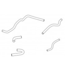 Kit 5 mangueras silicona vapores aceite Maserati 3200 GT V8 Biturbo 1998-2002