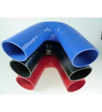 80mm - Codo 135 ° de silicona - REDOX