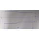 51-70mm Longitud 330mm - Reductor recto de silicona resistente de hidrocarburos - REDOX