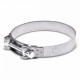 Abrazaderas acero inoxidable W4 reforzado para manguera de diámetro interior 76mm