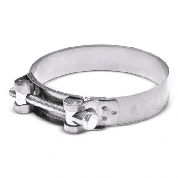 Abrazaderas acero inoxidable W4 reforzado para manguera de diámetro interior 90mm
