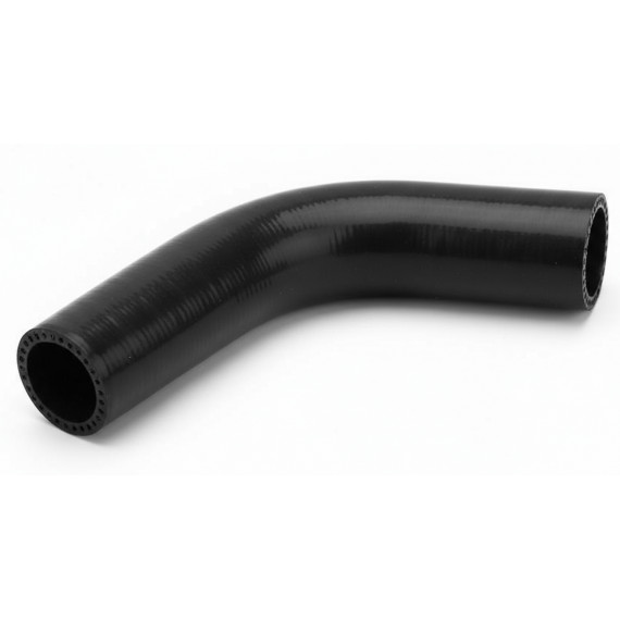 Manguera codo 45° D50 L110 silicona NOMEX alta temperatura 260°C REDOX