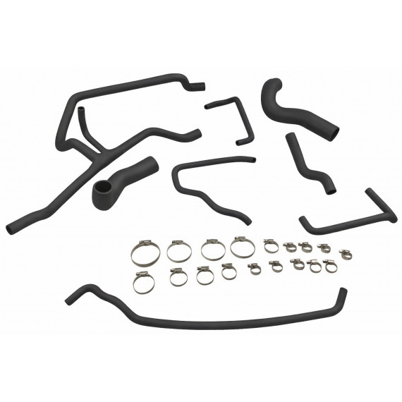 Kit 8 mangueras de agua de silicona REDOX BMW E36 325i M50B25 (radiador con vaso de expansión integrado)