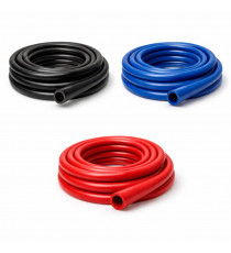 Manguito silicona recto Ø10 mm longitud 4 m capa interna FVMQ hidrocarburos