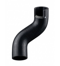 Manguito silicona forma Z 45mm alto rendimiento - Negro