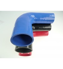 Reductor silicona 90° - diámetros interiores 51-63 mm - longitud 125 mm