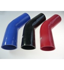 Codo silicona 45° - diámetro interior 57 mm - longitud 100 mm