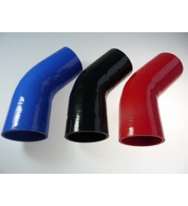 Codo silicona 45° - diámetro interior 102 mm - longitud 125 mm