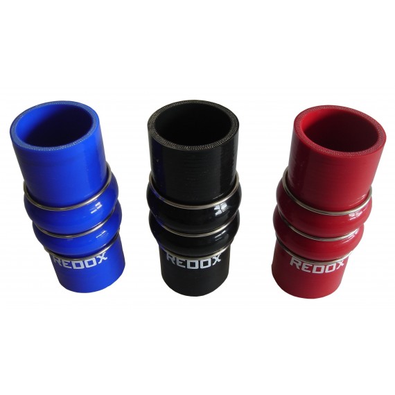 Manguito amortiguador silicona double hump diámetro interior 57 mm longitud 150 mm