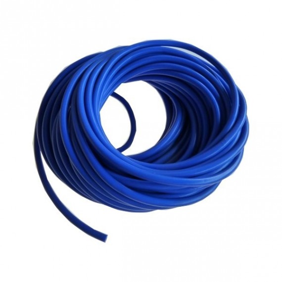 Tubo silicona depresión azul diámetro interior 4 mm - precortado