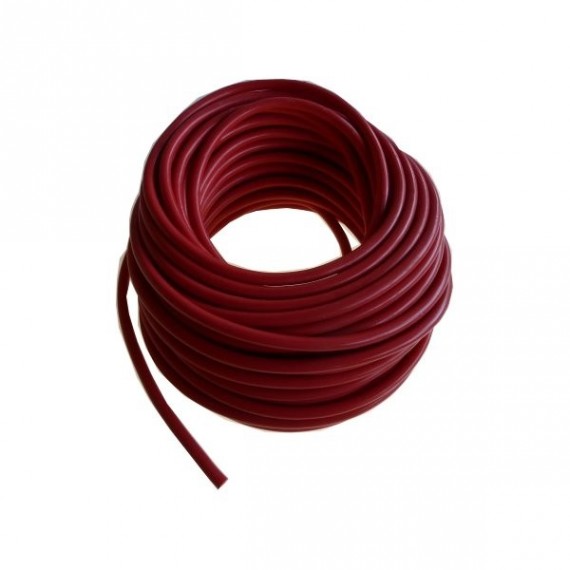 Tubo silicona depresión rojo diámetro interior 4 mm - precortado