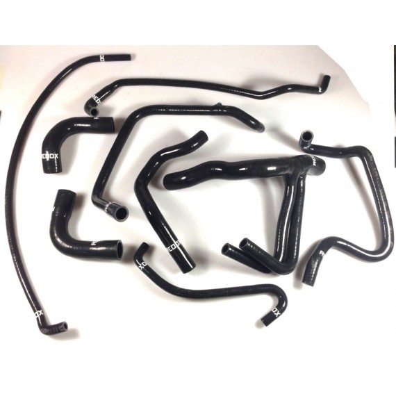 Kit 9 manguitos silicona agua PEUGEOT 205 GTI 1.6 / 1.9 con intercambiador 1991-1994