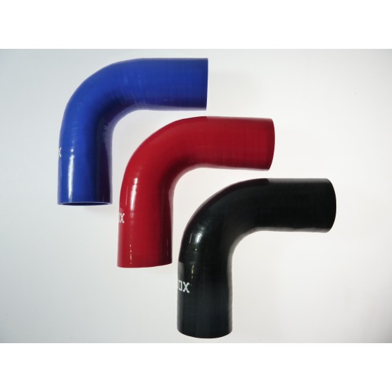 Codo silicona 90° - diámetro interior 48 mm - longitud 150 mm
