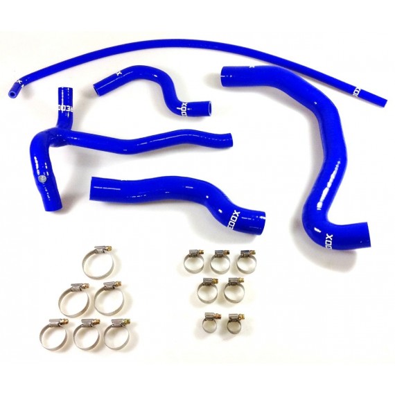 Kit 5 manguitos de agua silicona REDOX - Peugeot 206 S16 2.0 16V 136cv sin intercambiador Modine (desde OPR 09492)